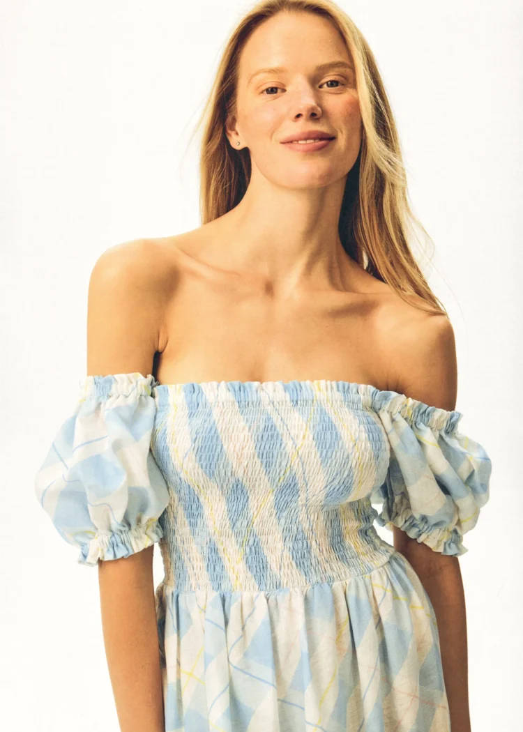 Belle Floral-Appliqué Midi Dress